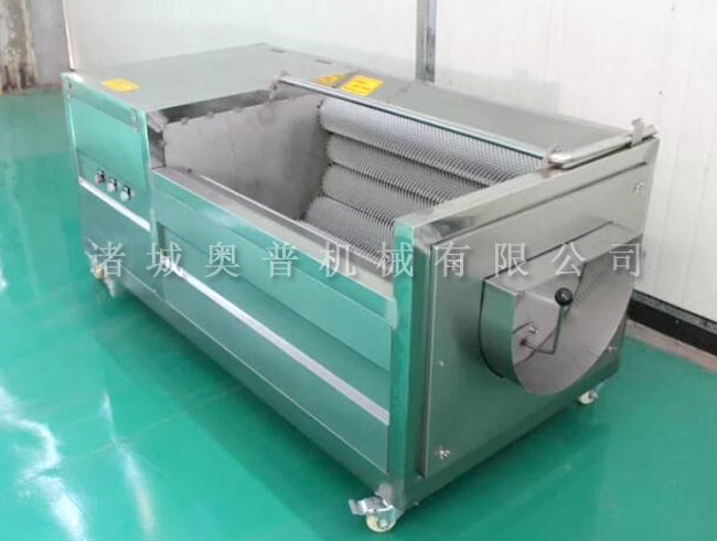 Hair roller peeling cleaning machine